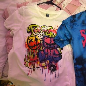 $25 All Together Bundle Short Sleeve Tee with Graffiti Design